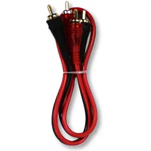 Audiopipe Frosted RCA Cables w/gold-plated RCA connectors AMFV 1.5-25 Feet