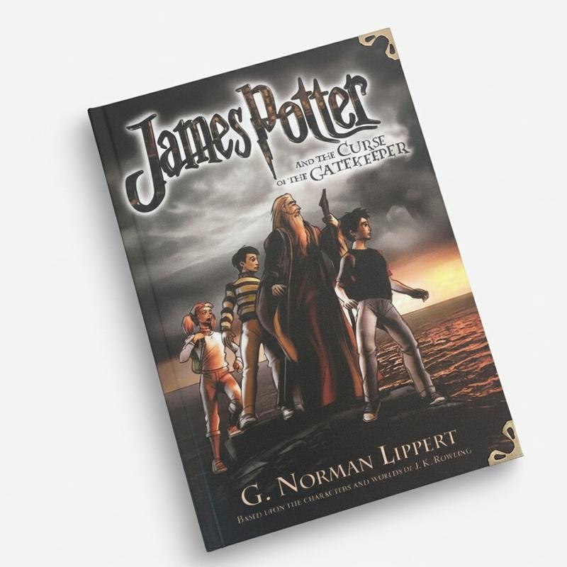 James Potter Complete Series by G. Norman Lippert | 5-Book Hardcover Set | Premium Collector's Edition | Epic Fantasy Adventure for Potterheads