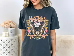 Free Bird Shirt, Freebird World Tour Shirt, Band Tees, Old School Band T-shirt, Retro Music Shirt, Rock Band Tee, Oversized Trendy Shirts