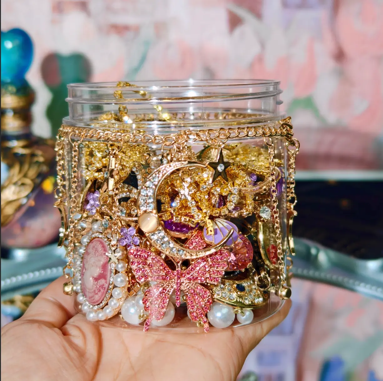 Starborn Dreams themed | MIYA Jewelry Jar | Handcrafted Theme Collection | Brand New & Unused | Fixed Design | Creator Favorite