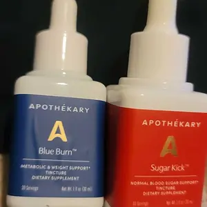 Product Review of Apothékary Blue Burn - Metabolic Support Liquid Herbal Drops* | Antioxidant Rich, Alcohol-Free, Clinically-Tested, Certified Gluten-Free, PETA Certified Vegan & Cruelty-Free, Third Party Tested, Plant-Based, Made in the USA from M** V**e **