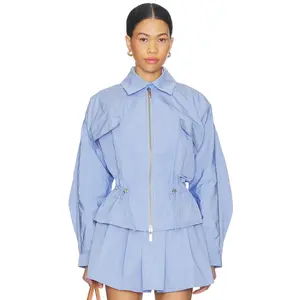 SELMACILEK Storm Blue Jacket in Blue