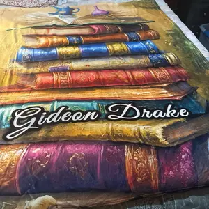 Cozy Gideon Drake Book-Design Blanket