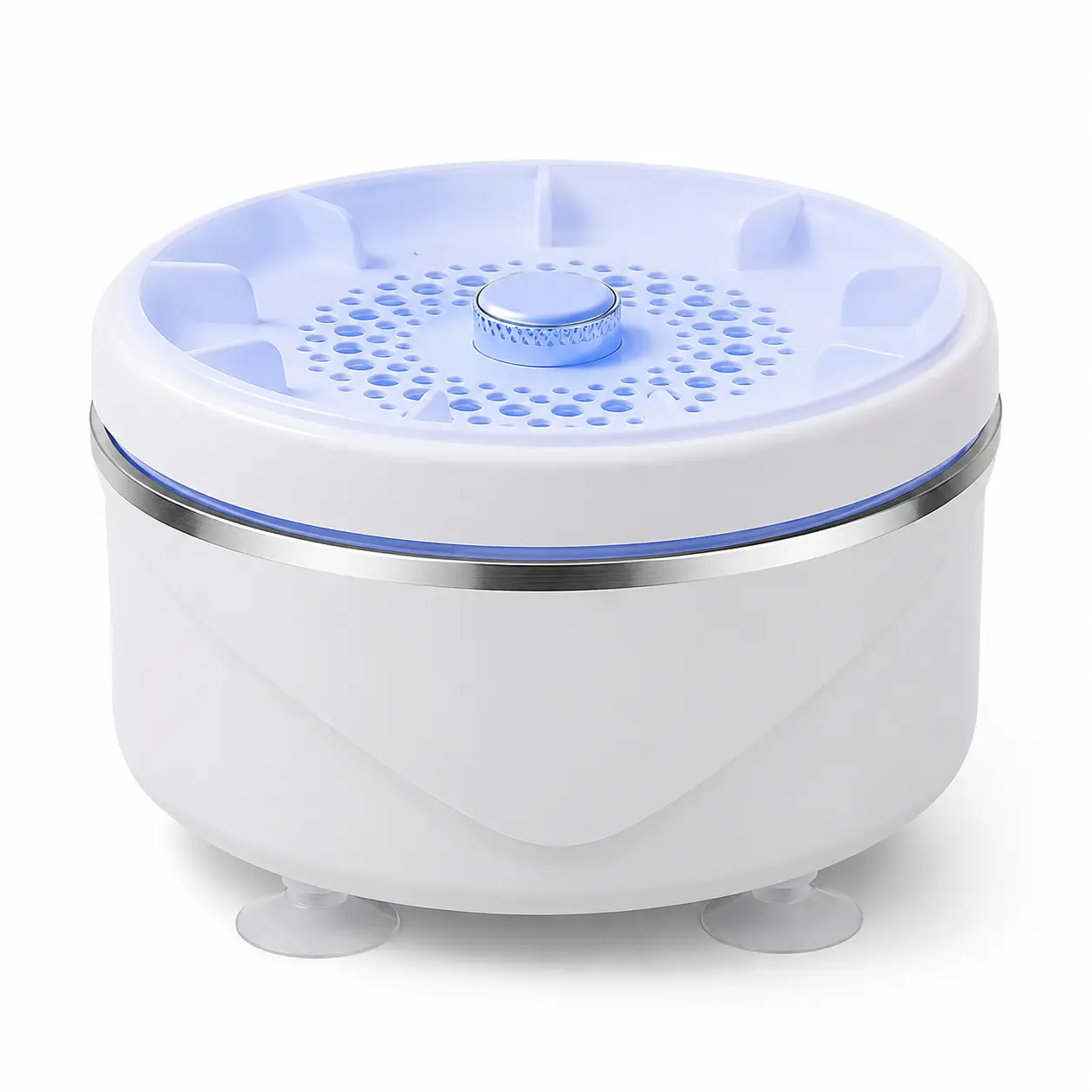 Portable Electric Fruit and Vegetable Washer - 1-Touch Food Cleaning Device for Kitchen Home Care Supplies Bucket Use