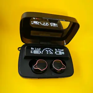 Bluetooth Music Earbuds Earpods Digital Display Headphone For Android iPhone