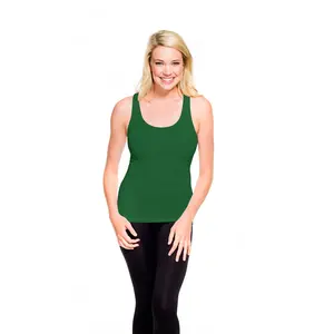 Ribbed Racerback Tank Top