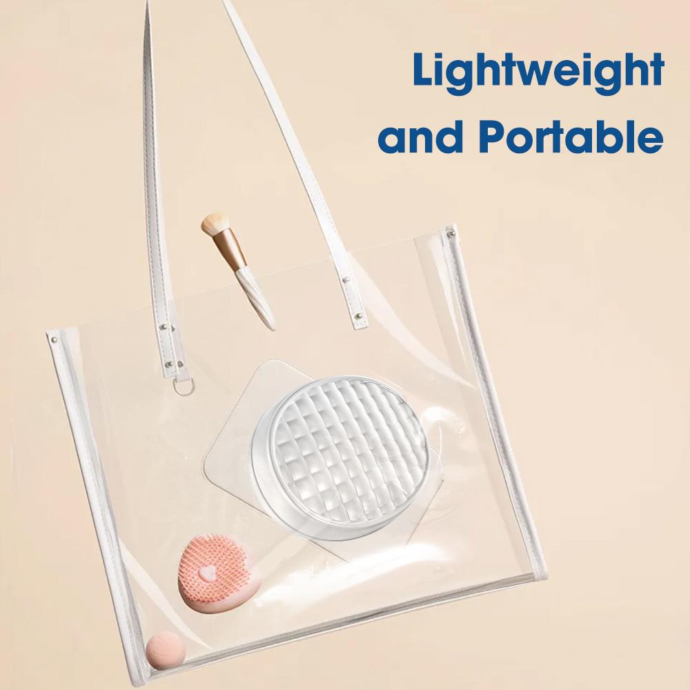 2-in-1 Electric Facial and Eye Massager Micro-current Red Light Skin Firming Device with Type-C Charging