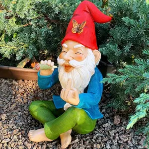 The Colorful Hand-painted Resin Little Fairy Statues - Decorations, Suitable for Gardens, Desks or Courtyards - Are The Perfect Christmas or Birthday Gifts for Adults
