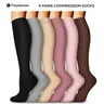 Tinylemon 6 Packs thigh high socks for Women and Men Knee High Socks - Lightweight Fabric, Comfortable Design for Athletic Activities Womenswear 01 Activewear Work Out