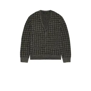 ALLSAINTS Zain Cardigan in Charcoal Grey