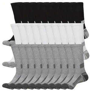 30 Pairs Women's Mens Breathable Crew Socks - Vibrant Color-Block Design, Everyday Comfort & Style for Outdoor Activities Womenswear Bridal