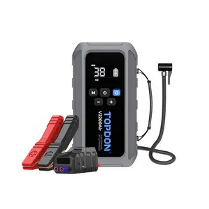 TOPDON V2200Air - 2200 Peak Amp Jump Starter and Air Compressor, 150 psi