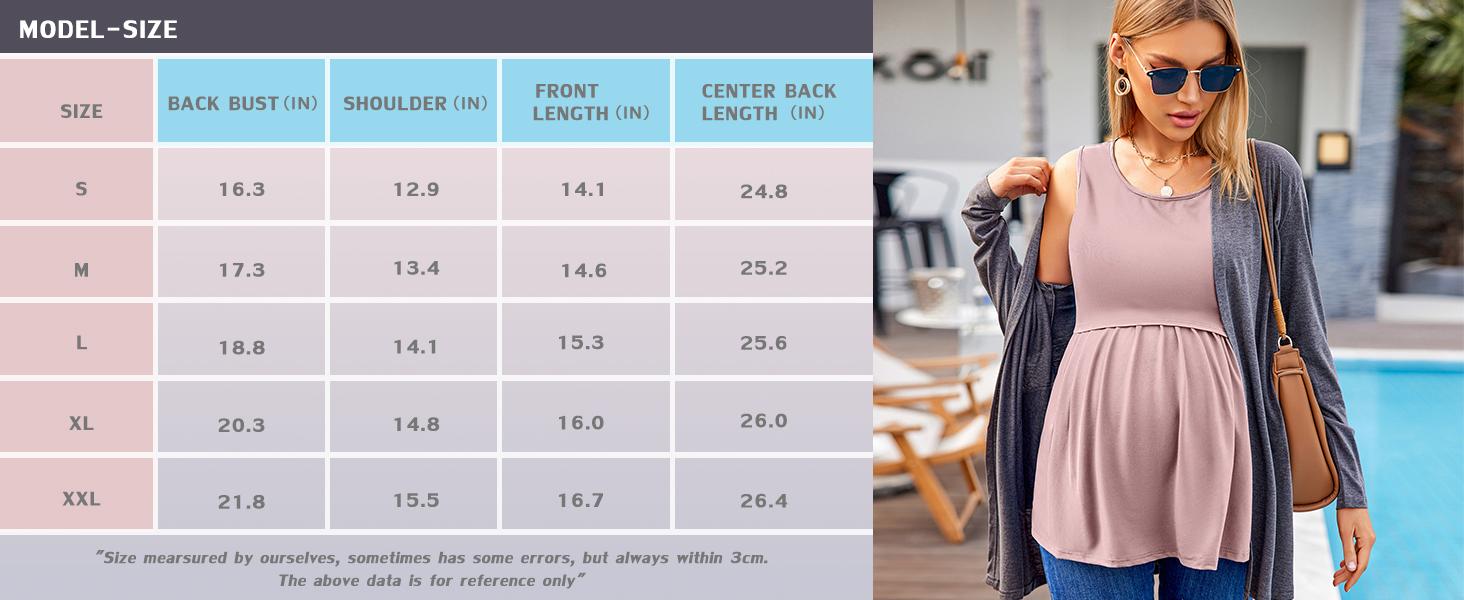 Ekouaer Women's Nursing Tank Tops for Breastfeeding 3 Packs hospital gown labor and delivery