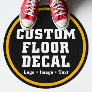 VulgrCo Custom Floor Decal - Non-Slip, Fade-Resistant Vinyl Floor Stickers, Vibrant Colors, Strong Adhesive, Easy to Install - Made in USA