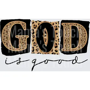 god is good leopard