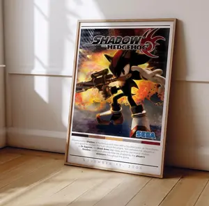 Shadow the Hedgehog Poster Print | Gaming Poster
