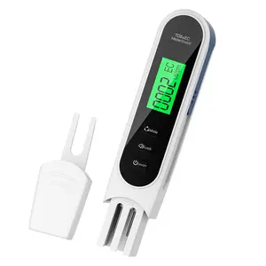 2026 Upgraded 6-in-1 Voice TDS Meter Digital Water Quality Tester-TDS, EC, Temperature (℃/℉) & Voice Prompt | for Drinking Water, RO System, Aquarium, Pool, Tap Water Testing | 0-9999ppm Range (White)
