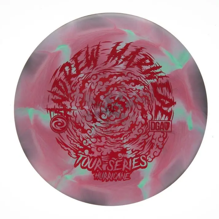 DGA Hurricane Overstable Distance Driver Disc - Durable Plastic Frisbee with Enhanced Grip for Disc Sports