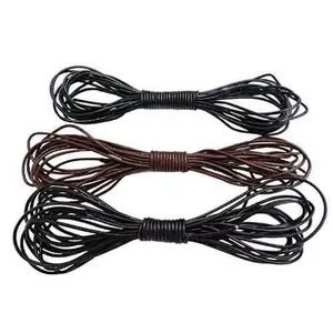 REED Genuine Leather Cord Braiding Lace Strings for Leather Crafts and Jewelry Making of Necklaces Plus Bracelets