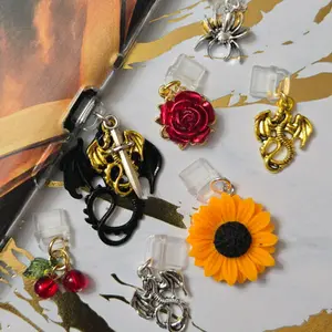 Dust Plug Cover Charms for Kindle, Android, Apple