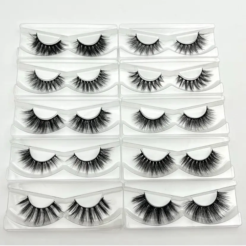 Emmi Eyelashes - Long, Straight Lashes for Makeup Application - Ideal for Everyday Use Luxury Cosmetic