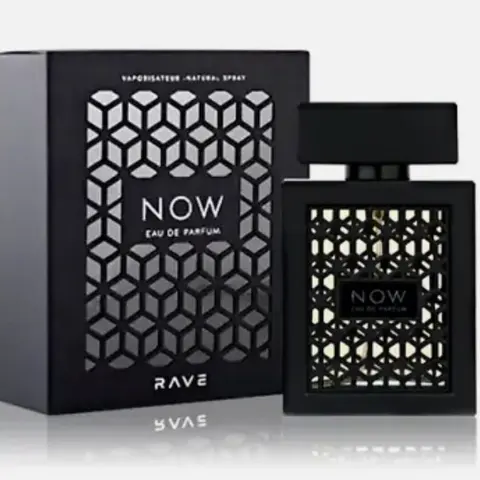 Lattafa RAVE NOW BLACK EDP Unisex Perfume, 3.4oz (100ml)