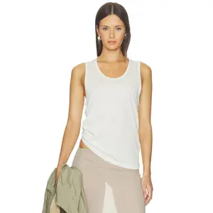 Fear of God ESSENTIALS Signature Classic Tank in Oatmeal Heather