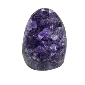 Amethyst cluster ornament