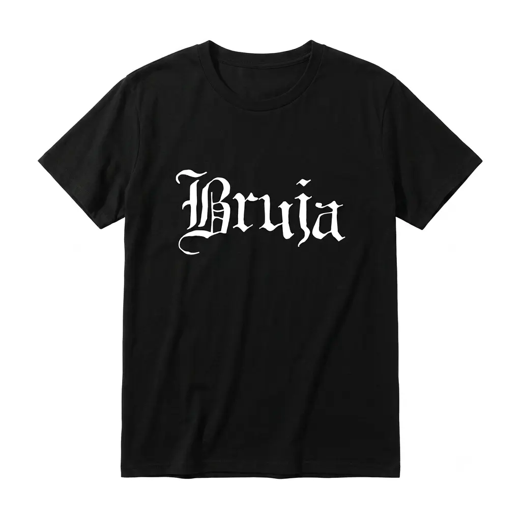 Cotton Unisex Bruja Halloween Mexicana Latina Chicana Gift for Witch Women T-Shirt