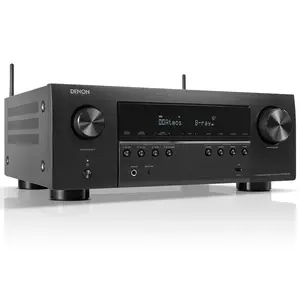 Denon AVR-S970H 8K Ultra HD 7.2 Channel (90Watt X 7) AV Receiver 2022 Model - Built for Gaming, Music Streaming, 3D Audio & Video, Alexa + HEOS, Black (Renewed)