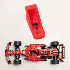 TB Horizontal Wall Mount for Brick Car Set - 42207 - Ultimate Display Solution