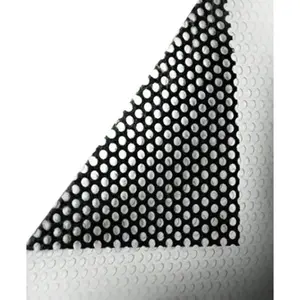 -Way Perforated Vinyl  Window Film Adhesive Glass Wrap Roll (0.5ft x 54 Inches)