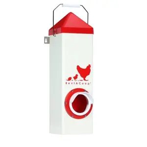 BPA-Free Single-Port Chicken Feeder -10lb Capacity