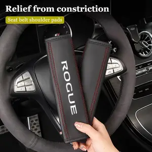 Comfortable Car Seat Belt Shoulder Cover, Safety Pad for Nissan Rogue, Available in 1pc or 2pcs, Ideal for Enhanced Driving Comfort, Car Accessories