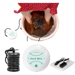 Portable Salon Body Detox Machine Ionic Foot Bath Detox Spa Machine No Basin, Without Feet Color Will Change Model relaxation tool homemassager home use detox spa