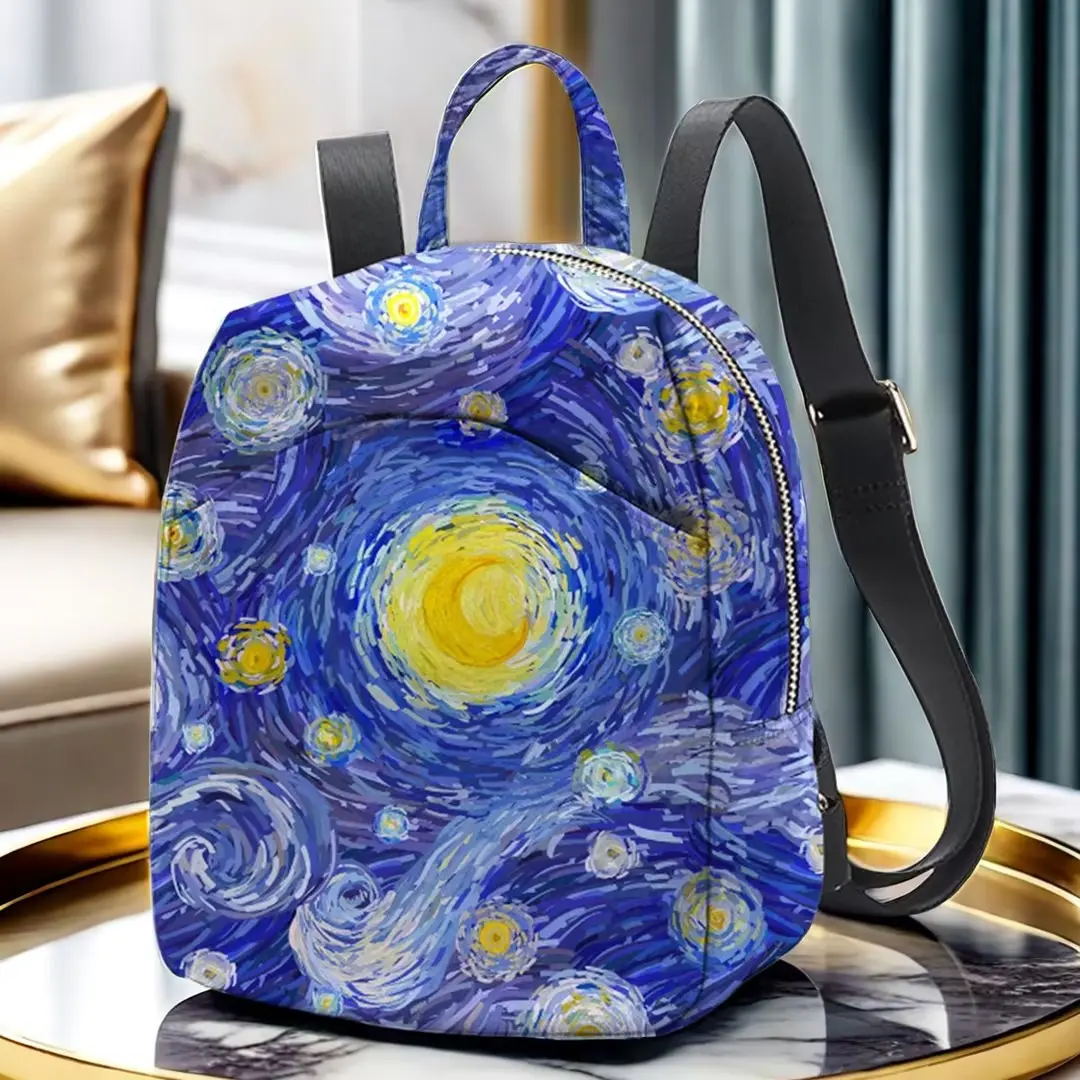 Alikpop Small Shoulder Bag Y2K Women's Waterproof Mini Backpack Purse with Charm, Cute Style Casual Backpacks for School, Colorful Functional Bookbag for Ladies summerwins