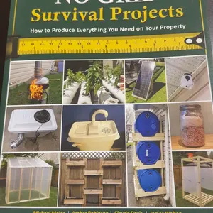 No Grid Survival Projects | SHTF Prepping, Off-grid Living & Homesteading Information | Survive a World without Electricity | 288 Pages Soft Cover