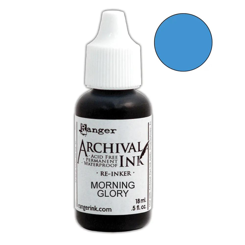 Wendy Vecchi Archival Ink™ Pad Re-Inker Morning Glory, 0.5oz