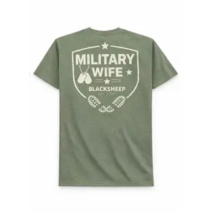 Military Wife Footprint Premium Shirt