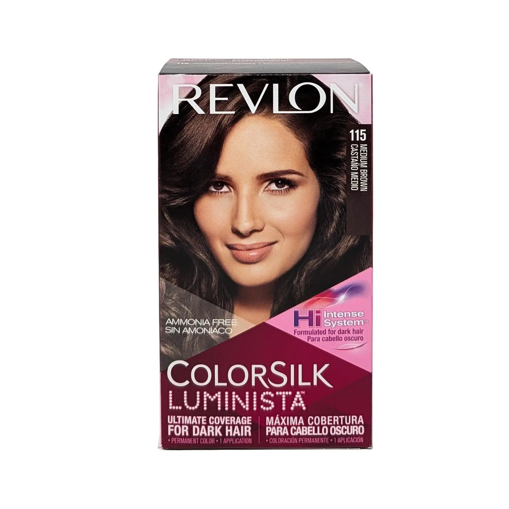 Revlon ColorSilk Luminista #115 Medium Brown 1 Application