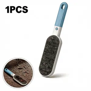 Reusable Lint Remover, 1 Count Double Sided Pet Hair Remover, Manual Static Dust Brush, Durable Pet Hair Removal Tool for Clothes, Sofa, Furniture, Bedding, Carpet