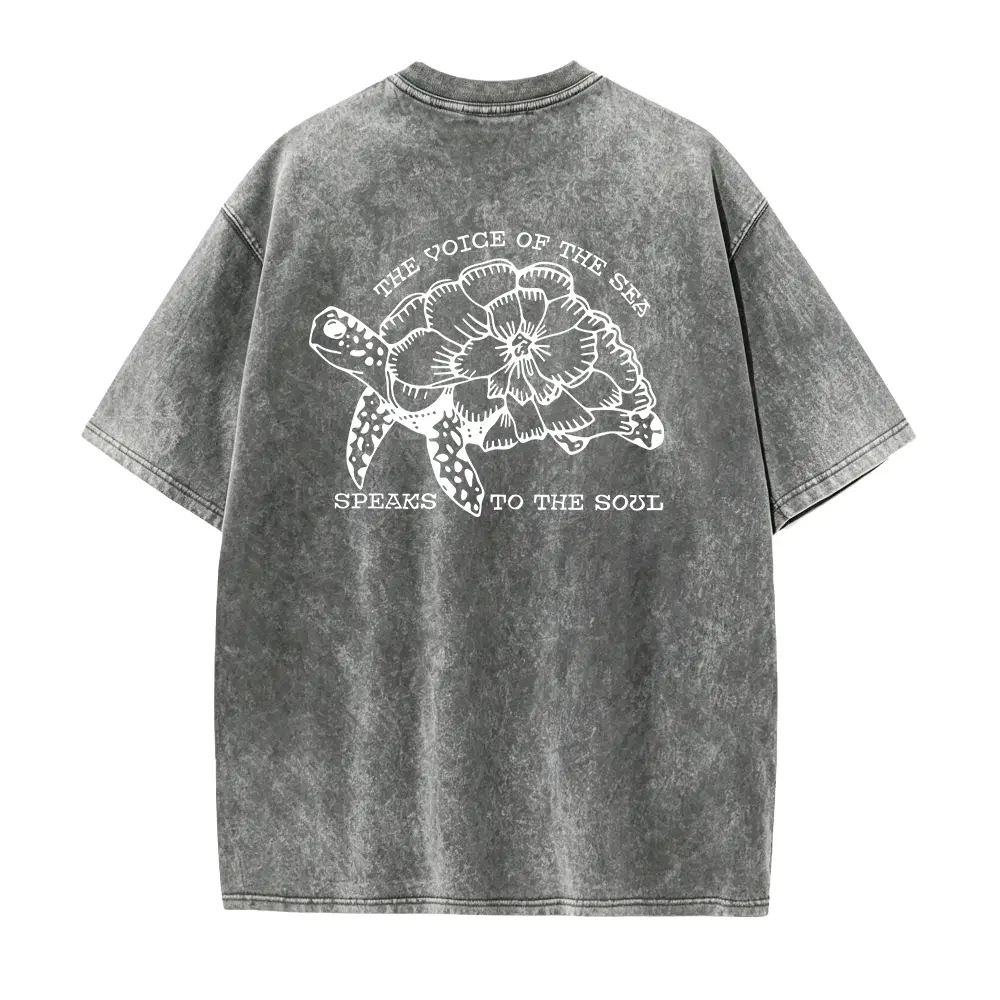 Sea Turtle Graphic T-Shirt: Coconut Girl Style