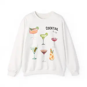 Cocktail overload Casual Crewneck