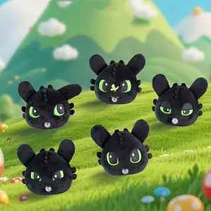 New Anime How To Train Your Dragon Toothless Plush Doll Fashion Cartoon Plush Toy Pendant Backpack Keychain Pendant Accessories