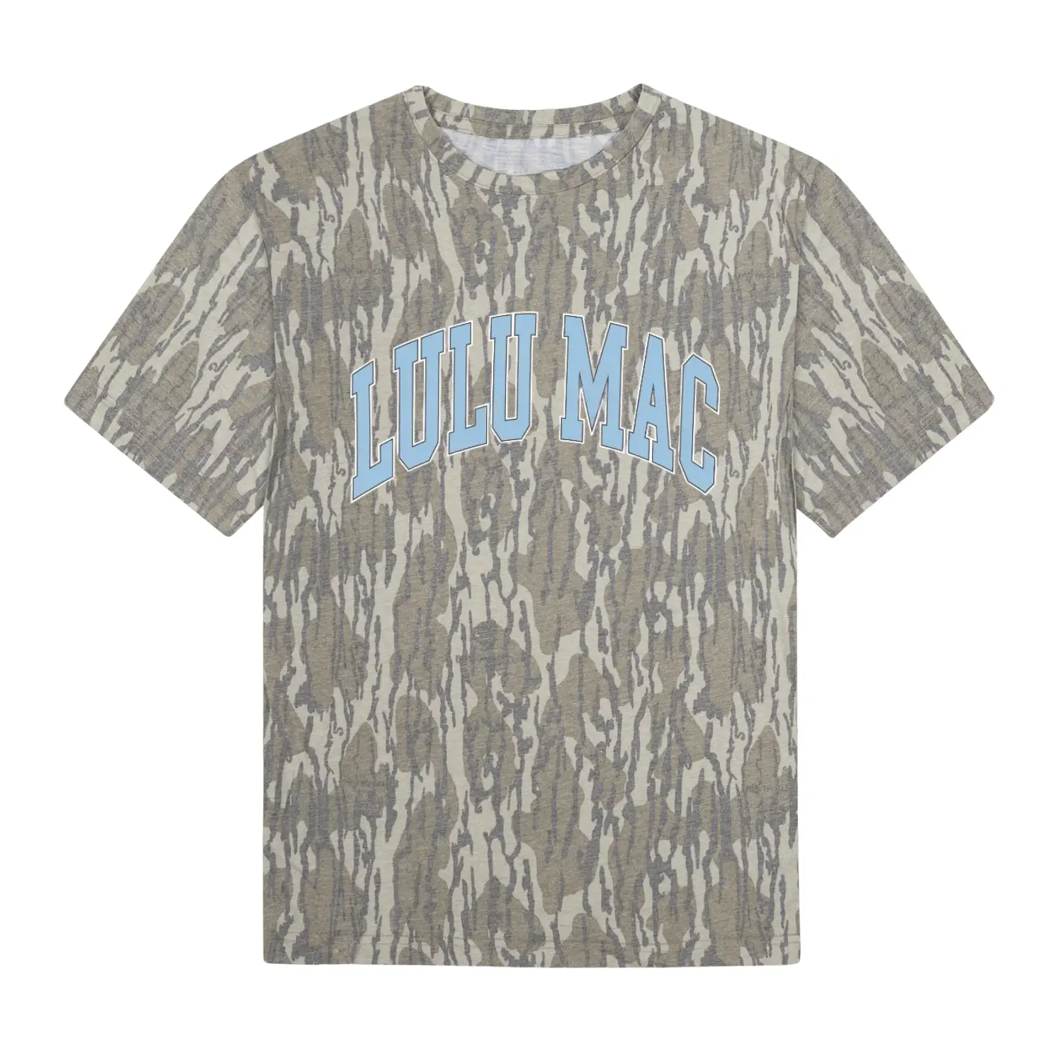 Unisex Lulu Mac Bottomland Camo Tee, Mossy Oak Washed Out Mallard Tee Cotton, 3D Camo Style T-Shirt, Mossy Oak Washed Out Camo Tee, Camo T-Shirt Unisex Outdoors