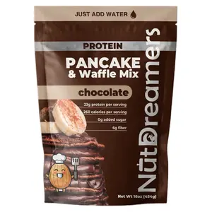 Chocolate Protein Pancake & Waffle Mix – High Protein, No Added Sugar | Nut Dreamers - Baking - Bake