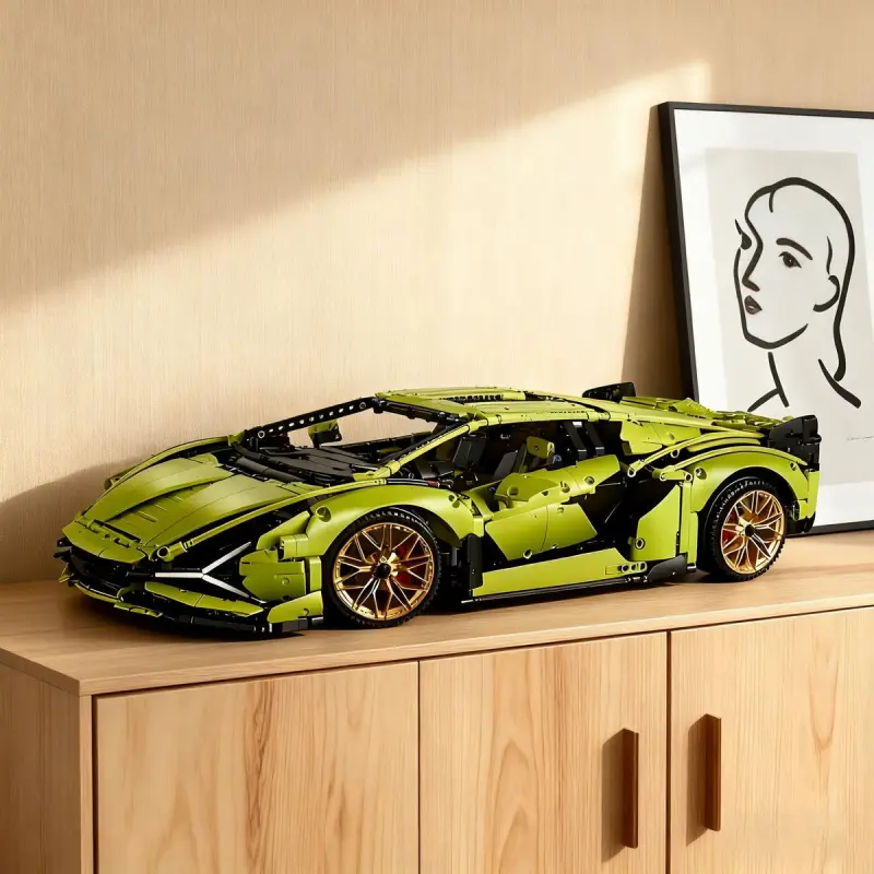 3696 Pieces Technic Sets for Adults - 1:8 scale Building car, 23.4