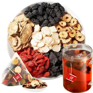 Turmeric Kidney Tea Formula Ginseng Five Treasure Tea Combination Scented Tea Red  Date Wolfberry Tea Men's and Women Tea Health Dried Fruit Beverage Loaded Tea Packets Natural Sweet  natural tea bags