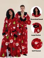 Red Christmas (Hooded Bathrobe)