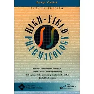 USED-High-Yield Pharmacology (High-Yield Series) by Daryl Christ (Paperback)